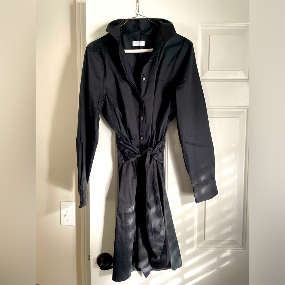 Untuckit Black Shirt dress